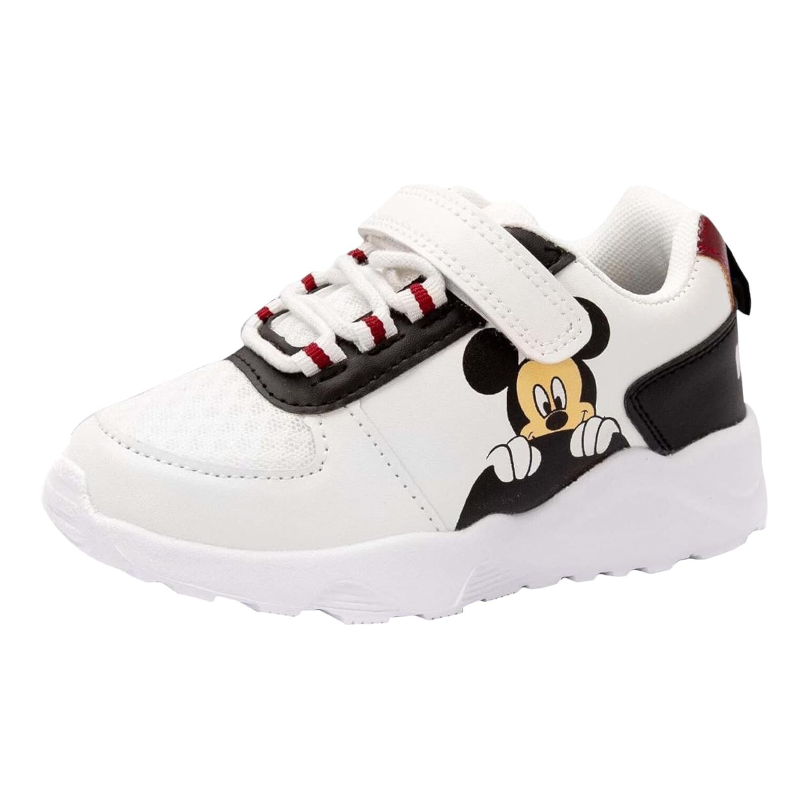 DISNEY - UNISEX CLASSIC MICKEY MOUSE TRAINERS WHITE