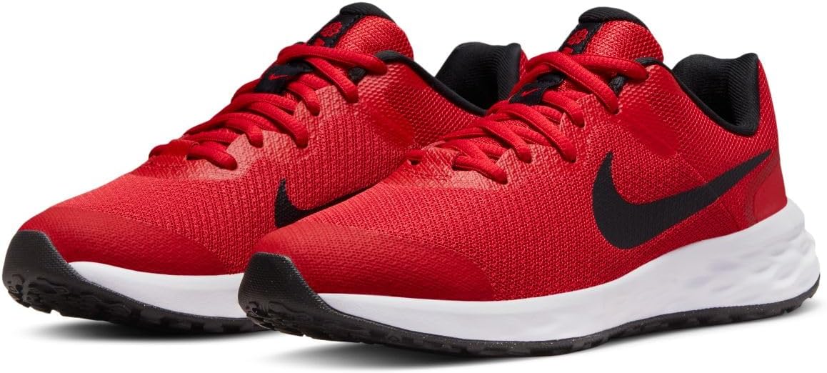 NIKE - BOYS REVOLUTION 6 SNEAKER UNIVERSITY RED