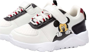DISNEY - UNISEX CLASSIC MICKEY MOUSE TRAINERS WHITE