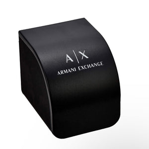 ARMANI EXCHANGE - MENS THREE-HAND STAINLESS STEEL WATCH 46mm AX2103