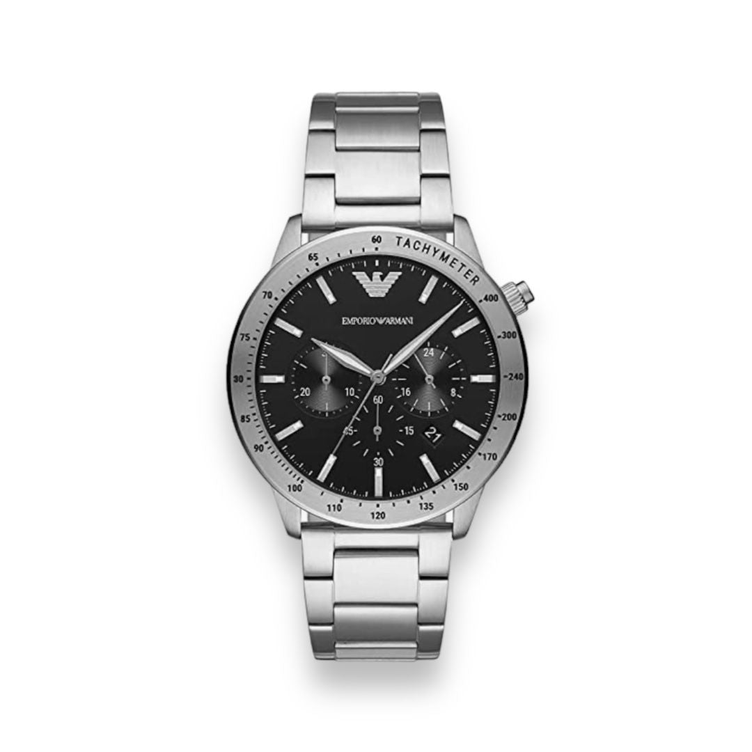 EMPORIO ARMANI - MENS CHRONOGRAPH STAINLESS STEEL WATCH AR11241