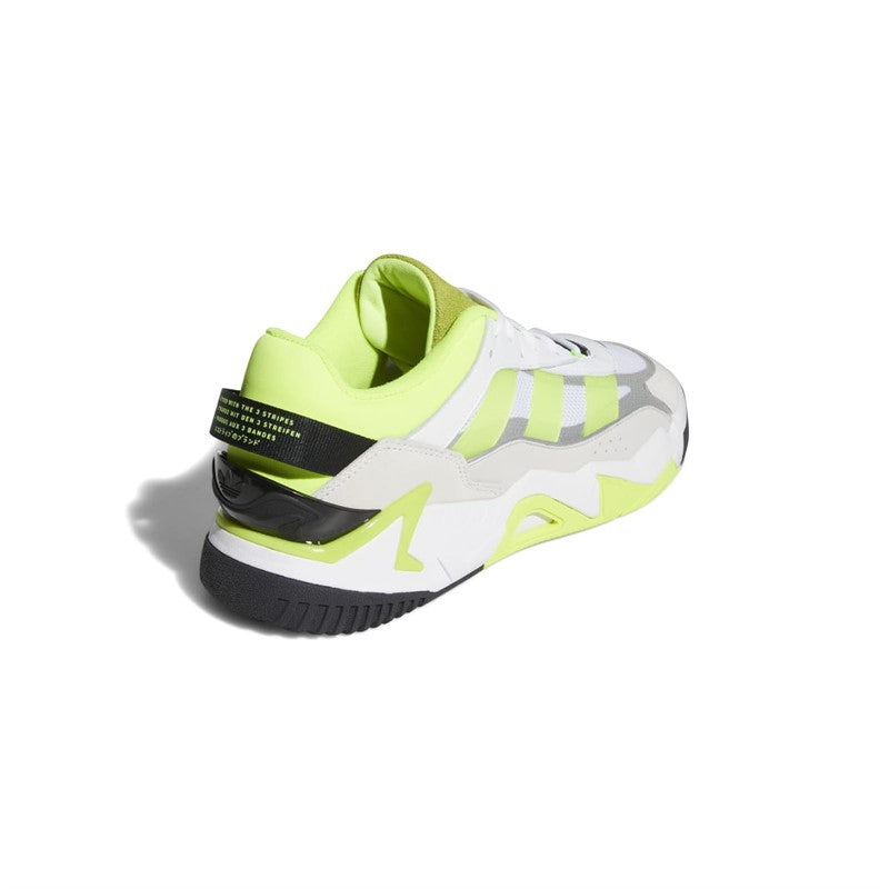 ADIDAS - ORIGINAL MENS NITEBALL WHITE/SOLAR YELLOW/BLACK