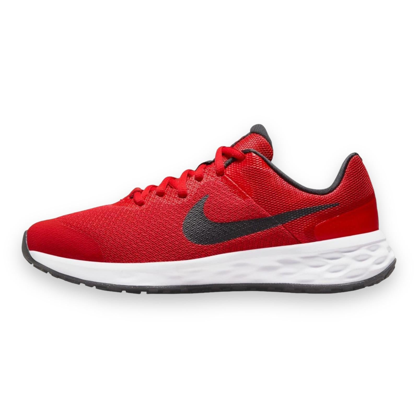 NIKE - BOYS REVOLUTION 6 SNEAKER UNIVERSITY RED