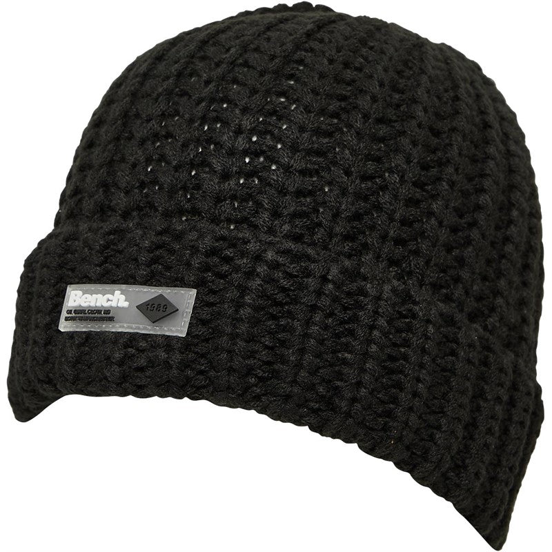 BENCH - WOMENS AMALA TURN UP BEANIE BLACK