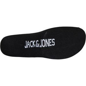 JACK AND JONES - BOYS 5-PACK BASIC TENNIS SOCKS BLACK