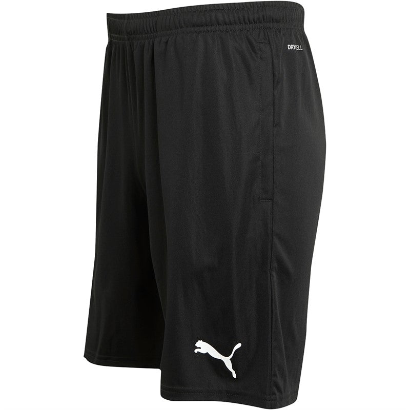 PUMA - MENS TEAMRISE TRAINING POLY TRACK SHORTS BLACK