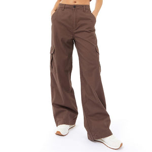 L'AMORE COUTURE - JENNIE CARGO PANTS BROWN