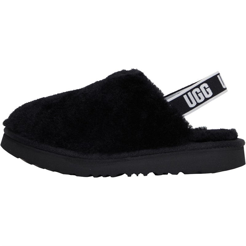 UGG® - GIRL FLUFF YEAH CLOG SLIPPERS BLACK