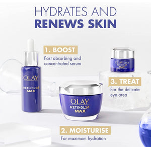 OLAY SERUMS - RETINOL 24 MAx NIGHT SERUM 40ml