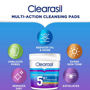 CLEARASIL - MULTI ACTION CLEANSING PADS