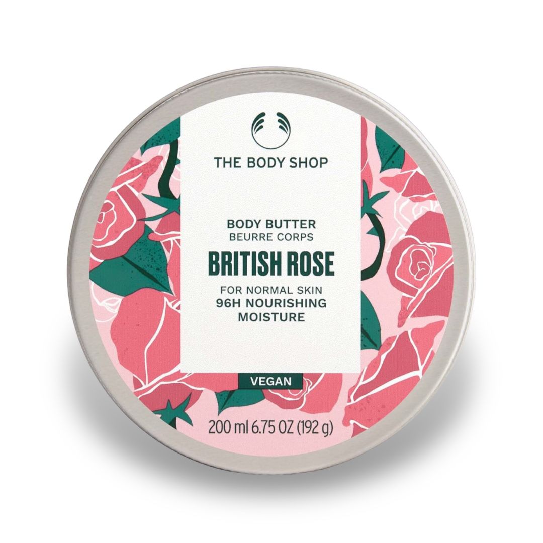 THE BODY SHOP - BRITISH ROSE BODY BUTTER 200ml