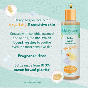 CHILDS FARM - BABY SHAMPOO 250ml - DRY AND ITCHY SKIN