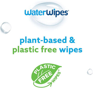 WATER WIPES - ORIGINAL PLASTIC FREE BABY WIPES - 4 PACK