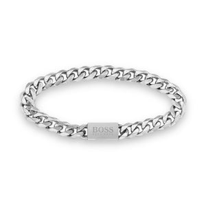 HUGO BOSS - STAINLESS STEEL LINK COLLECTION CHAIN BRACELET 32016150