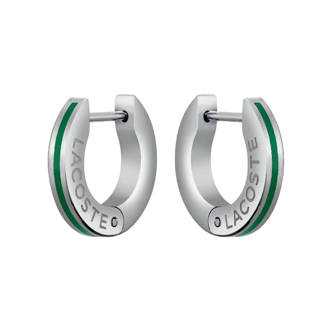 LACOSTE - MENS BASELINE COLLECTION HINGE EARRINGS 2040087