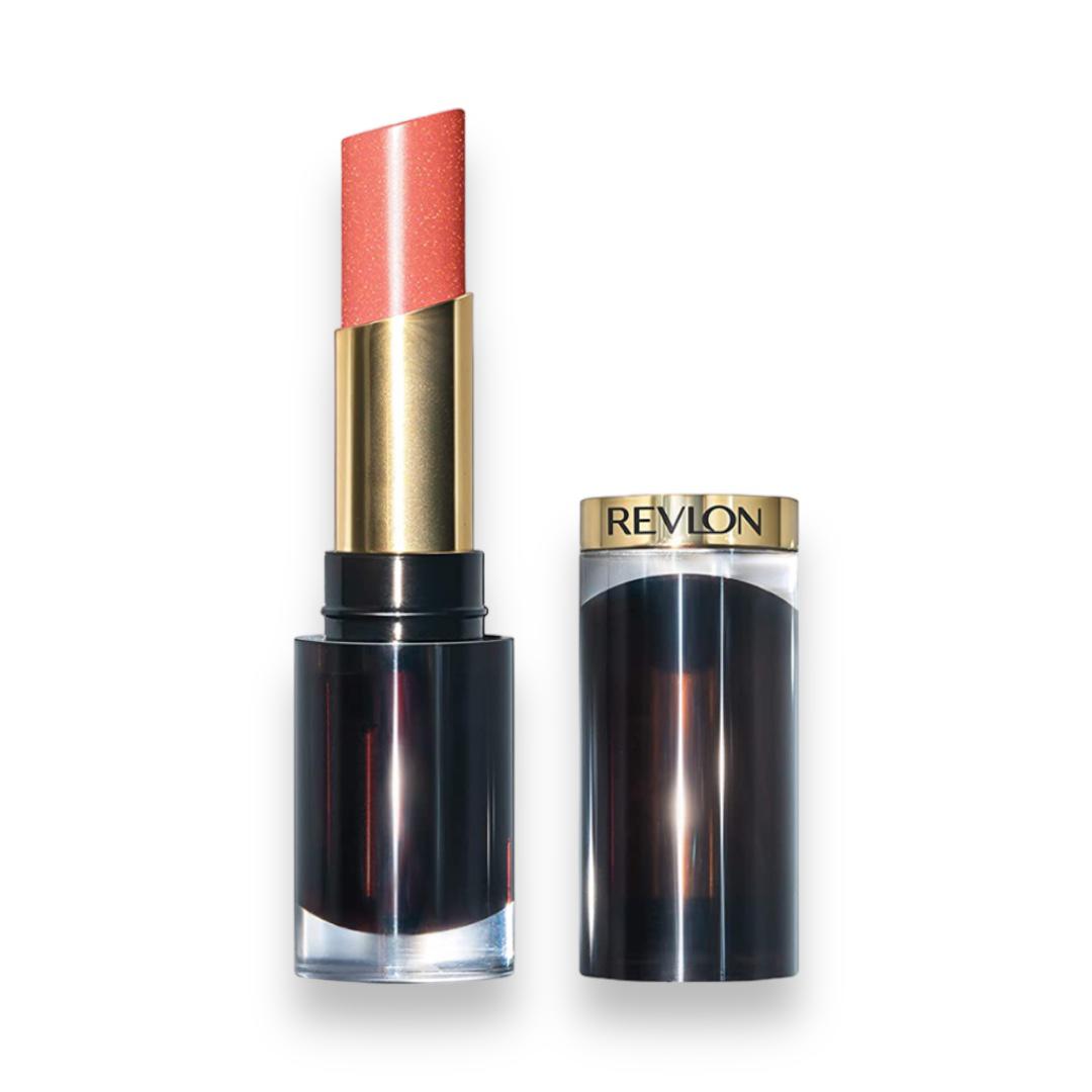 REVLON - SUPER LUSTROUS GLASS SHINE LIPSTICK - DEWY PEACH 019