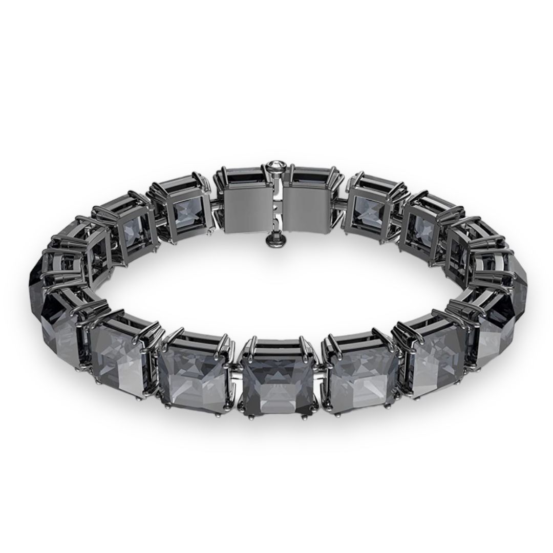 SWAROVSKI - MILLENIA COLLECTION GREY CRYSTAL BRACELET