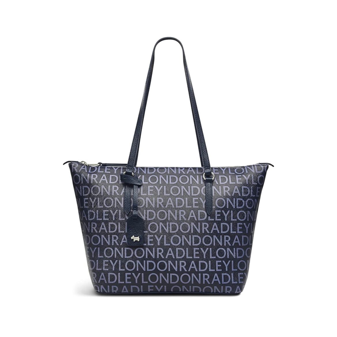 RADLEY - SIGNATURE LOGO ZIP-TOP TOTE BAG - INK